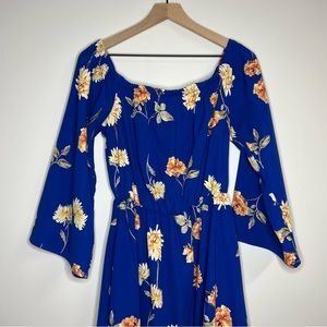 altar’d state | floral off the shoulder dress